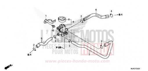 AIR INJECTION VALVE (VT750CS/C2B/C2S/C) VT750CSE de 2014
